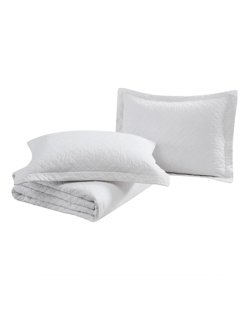 Raffia Solid 2-Piece Twin Quilt Set thumbnail 6