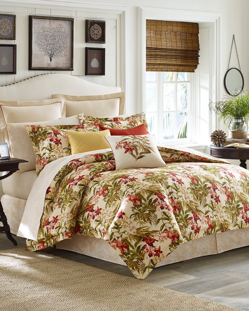 Daintree Tropic 4Piece Queen Comforter Set