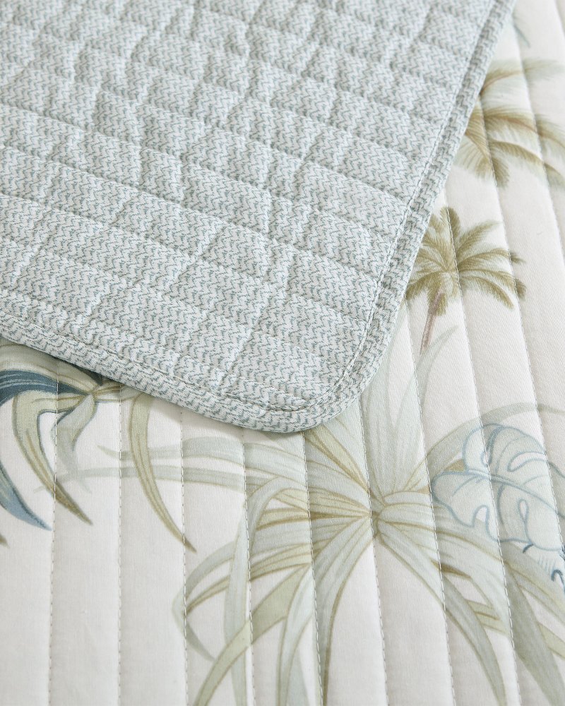 Thumbnail for Serenity Palms Twin Quilt