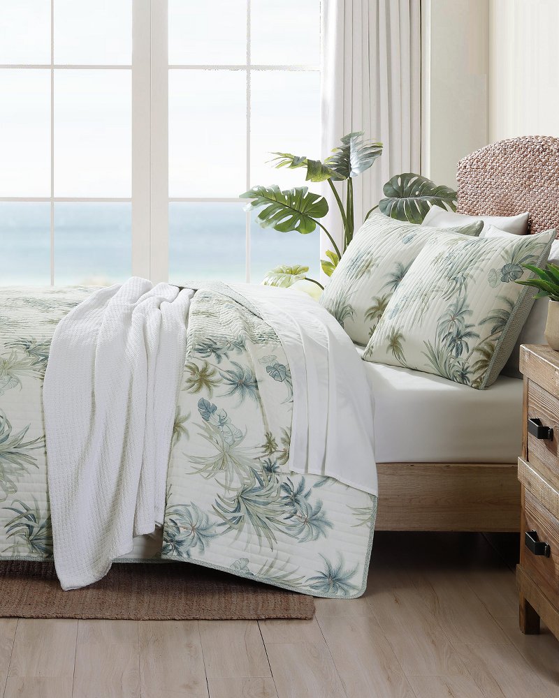 Thumbnail for Serenity Palms Full/Queen Quilt
