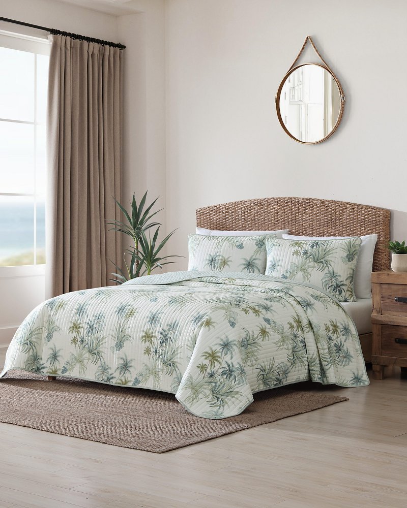 Thumbnail for Serenity Palms Full/Queen Quilt