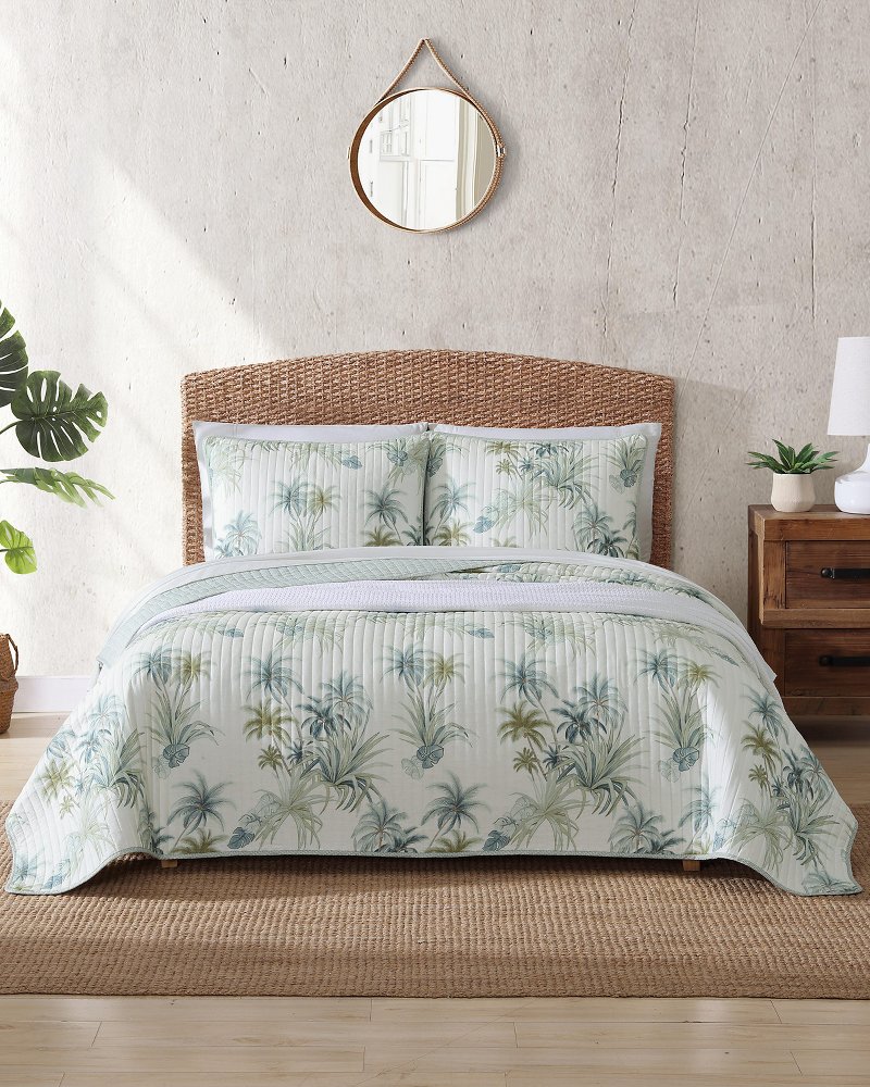 Raffia Palms California King Comforter Set