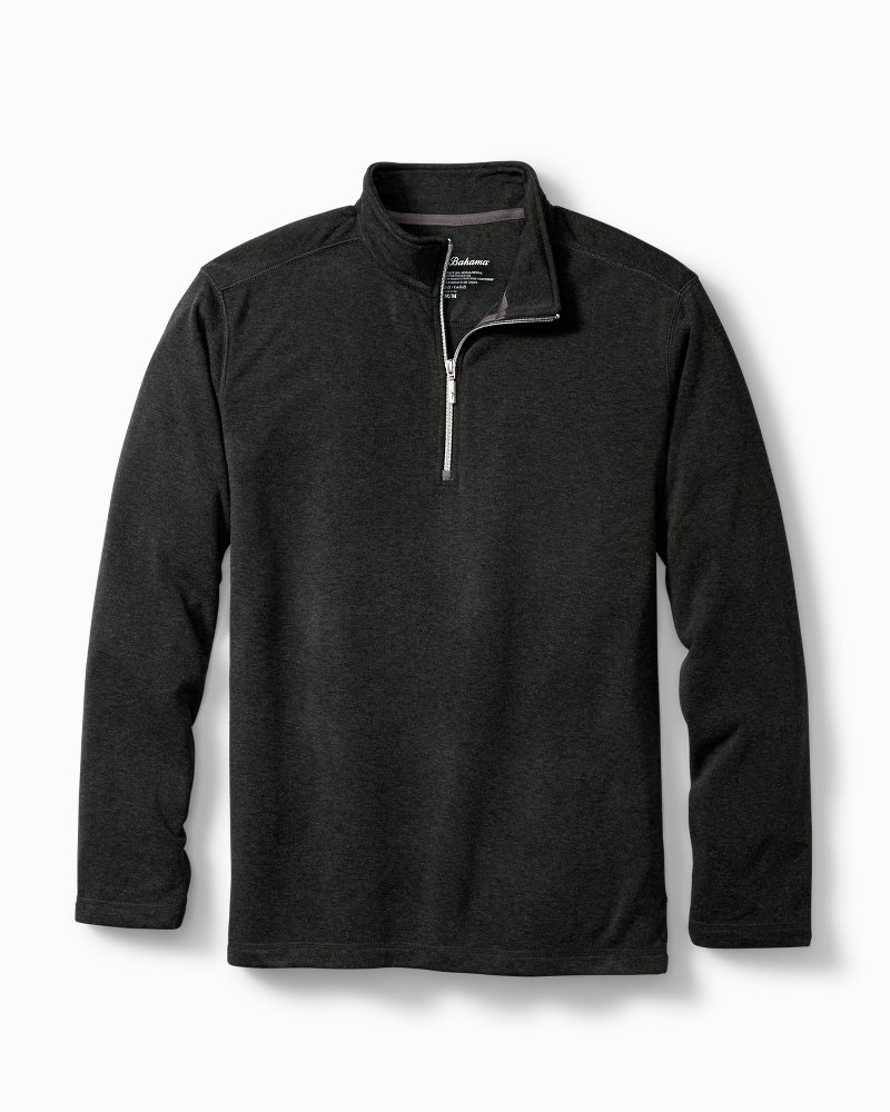 Tommy bahama half zip on sale sweatshirt