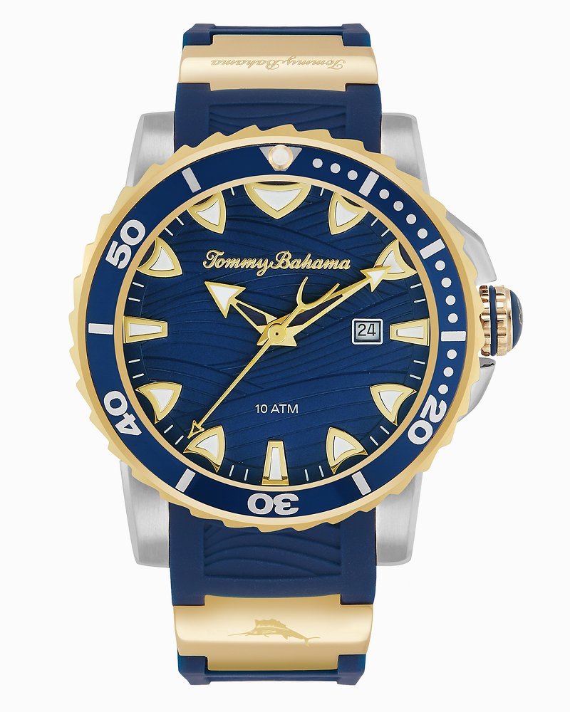 tommy bahama island diver men's watch