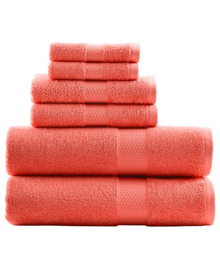 Tommy Bahama 215584 Cypress Towel 6 Piece Towel Set Coconut 