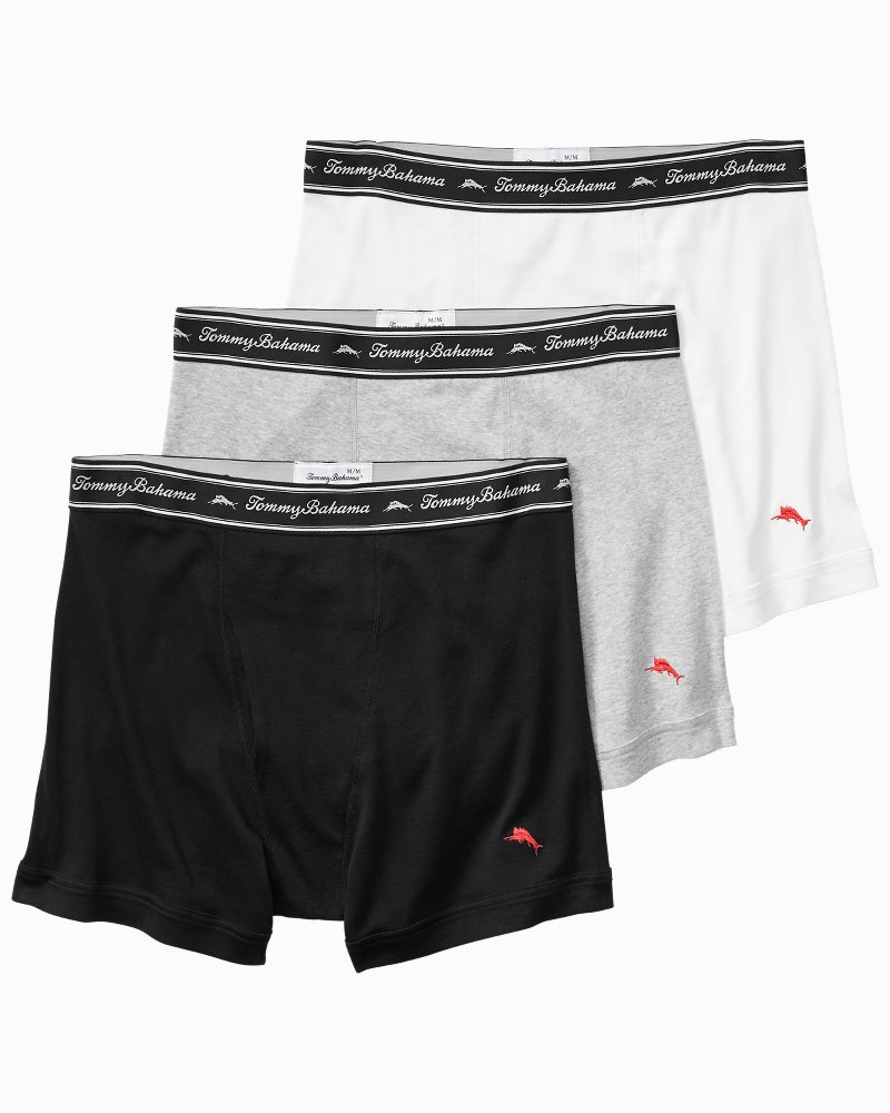 Solid JerseyKnit Boxer Briefs 3Pack