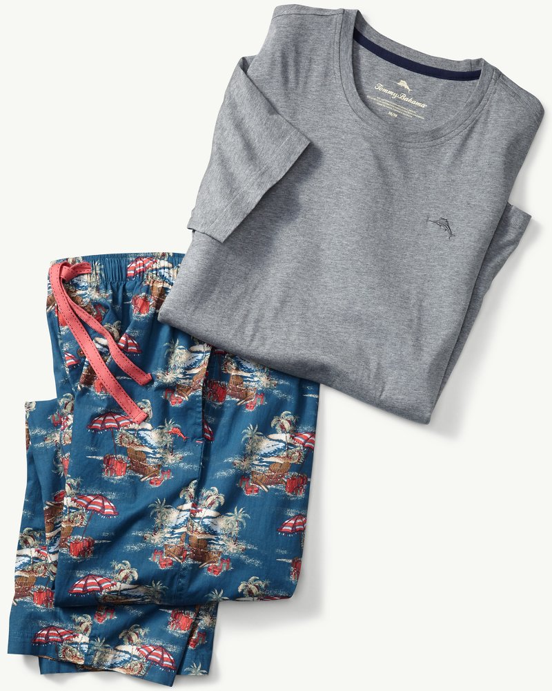 Tommy bahama 2025 pajama set