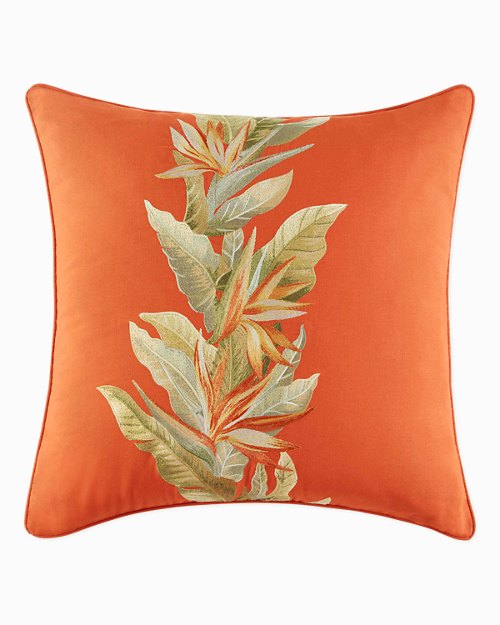 Birds of Paradise Decorative Pillow