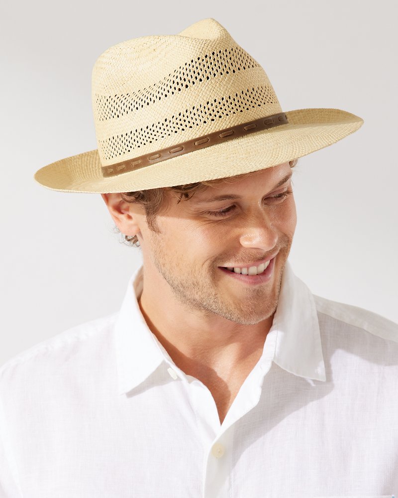 Ezra Vented Panama Hat