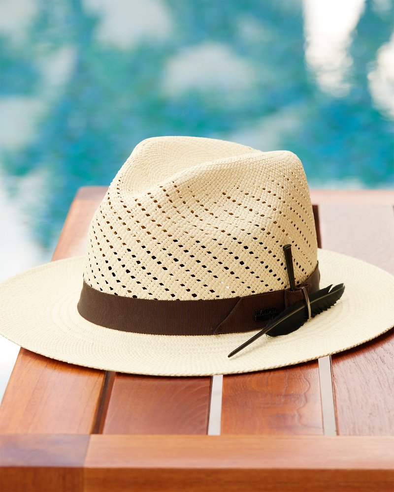 Tommy Bahama Men's Keats Panama Hat - Natural - Size M