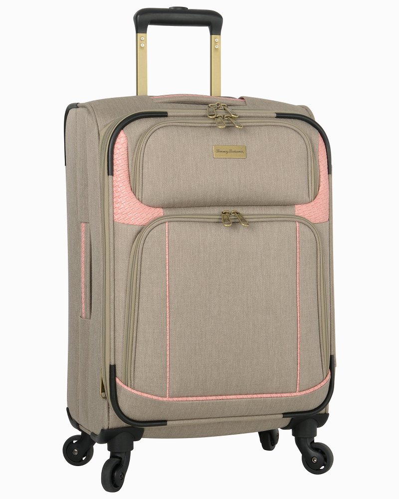 Royce 19.5-Inch Expandable Spinner Suitcase