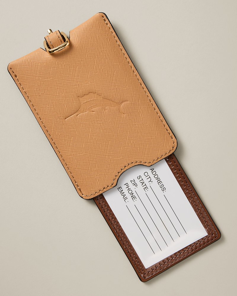 Brown Marlin Luggage Tag