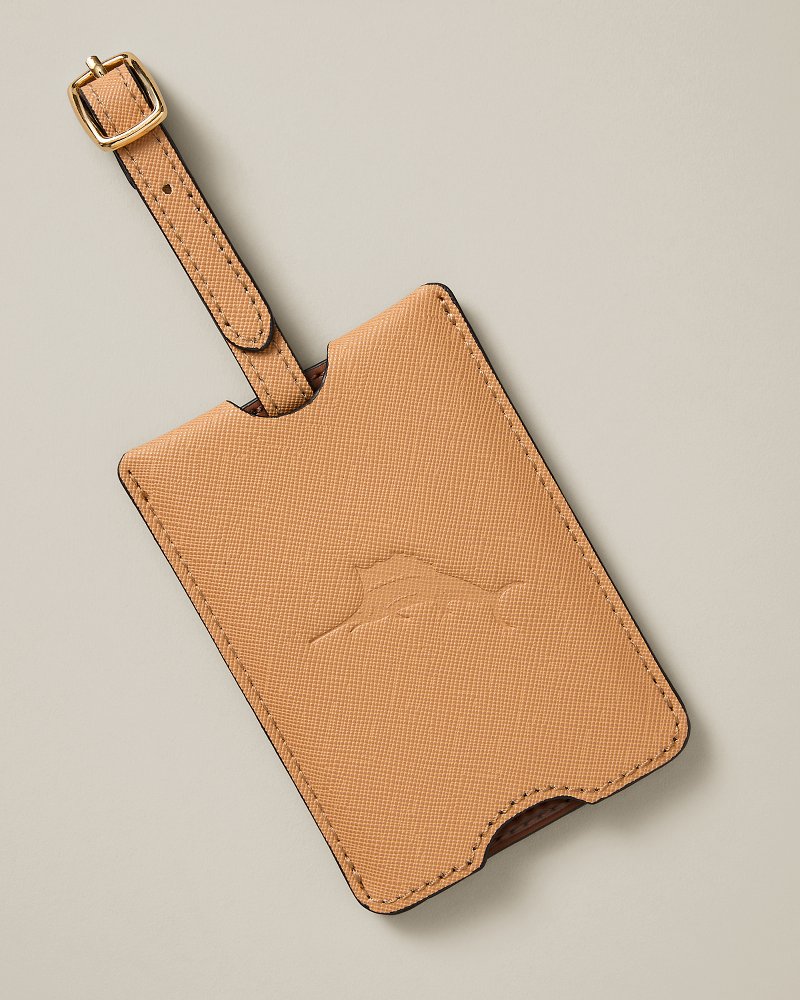 Brown Marlin Luggage Tag