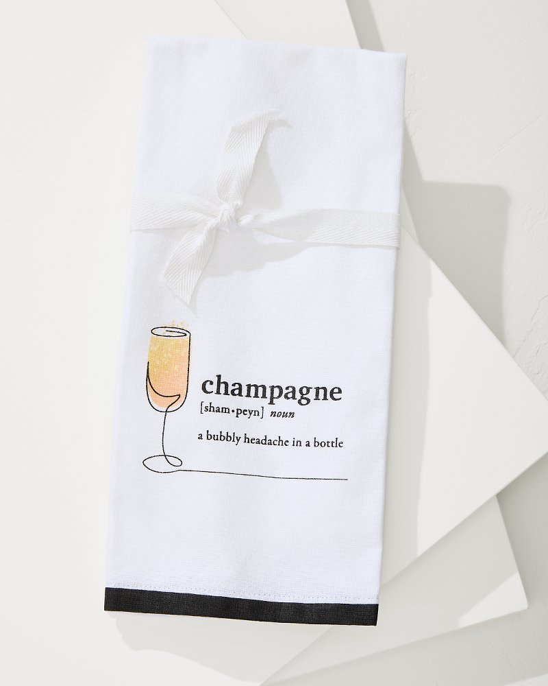 Champagne Bar Towel