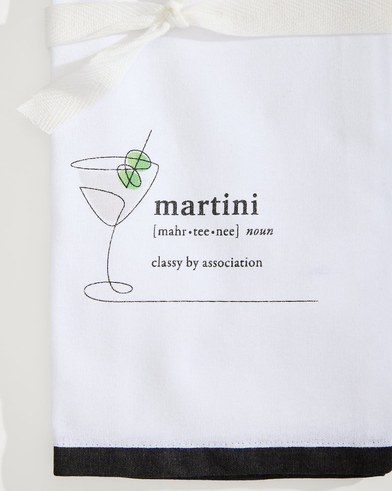 Martini Bar Towel