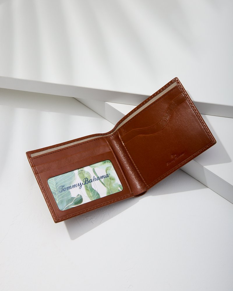 Embossed Marlin Slimfold Wallet