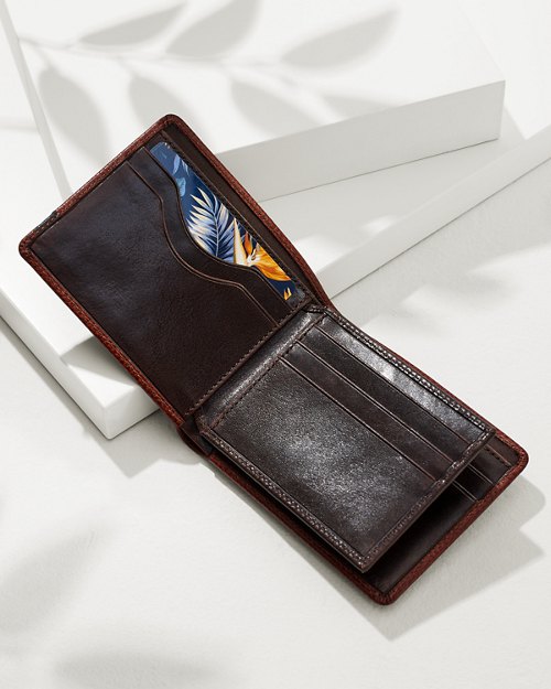 Scotchgrain Leather Extra Capacity Slimfold Wallet
