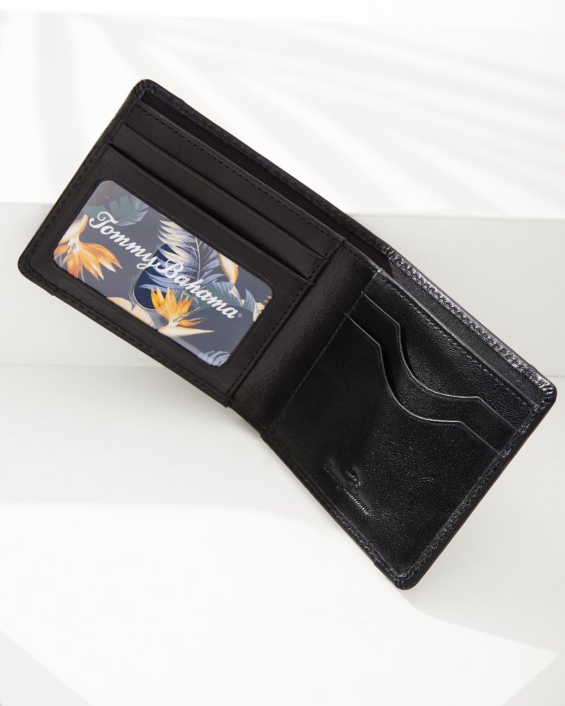 Contrast Binding Slimfold Wallet