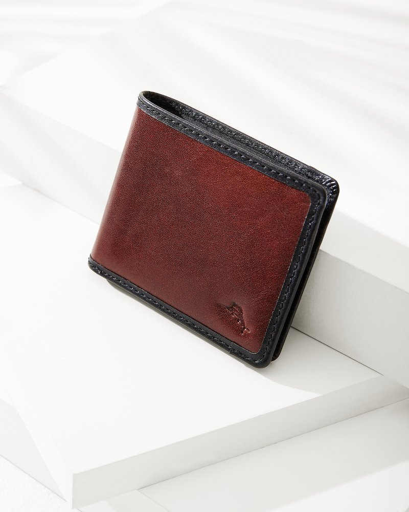 Contrast Binding Slimfold Wallet