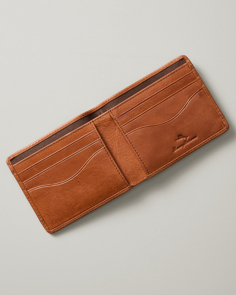 Stitched Bifold Leather Wallet