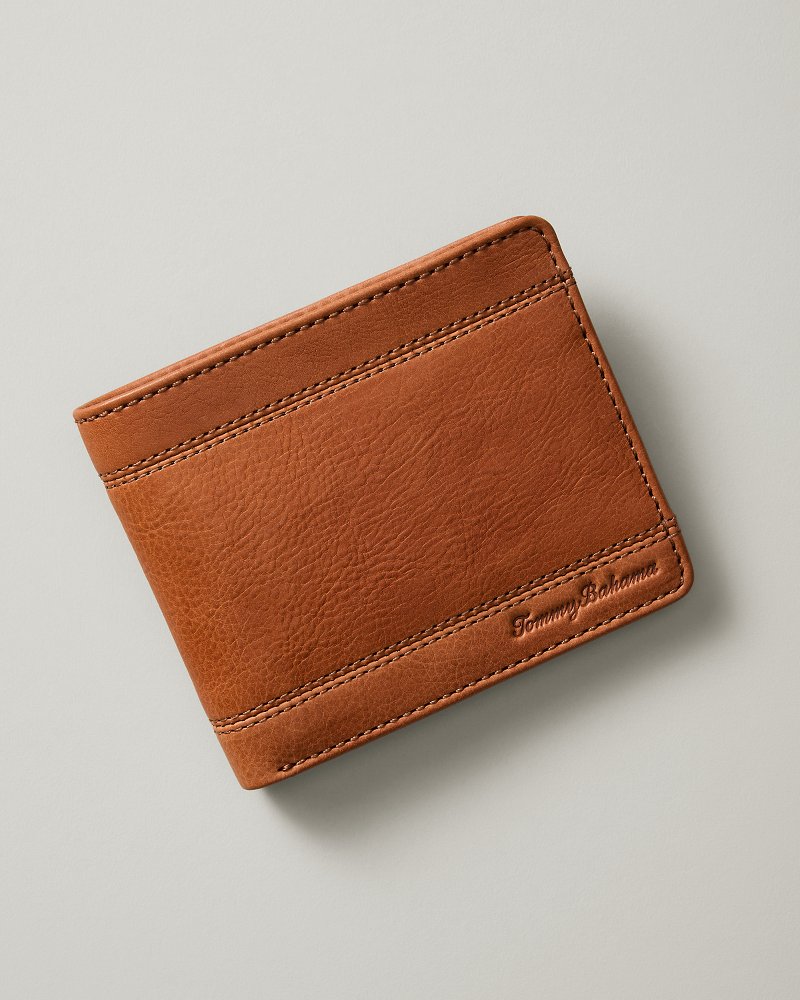 Stitched Bifold Leather Wallet