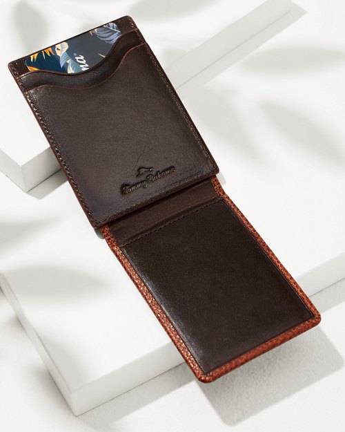 Scotchgrain Leather Magnetic Front Pocket Wallet