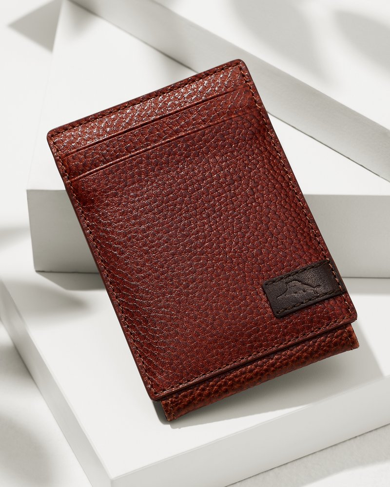 Scotchgrain Leather Magnetic Front Pocket Wallet