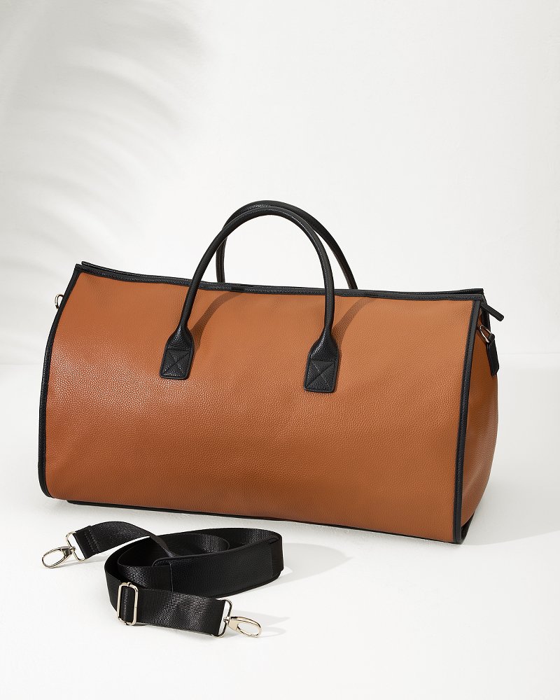 Siena Tan 2-in-1 Garment Duffel Bag