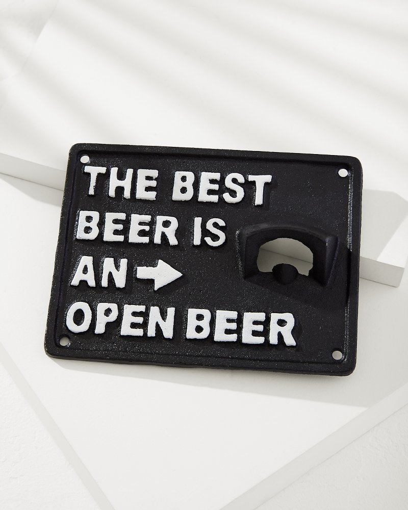 The Best Beer Cast Iron Wall-Mount Bottle Opener