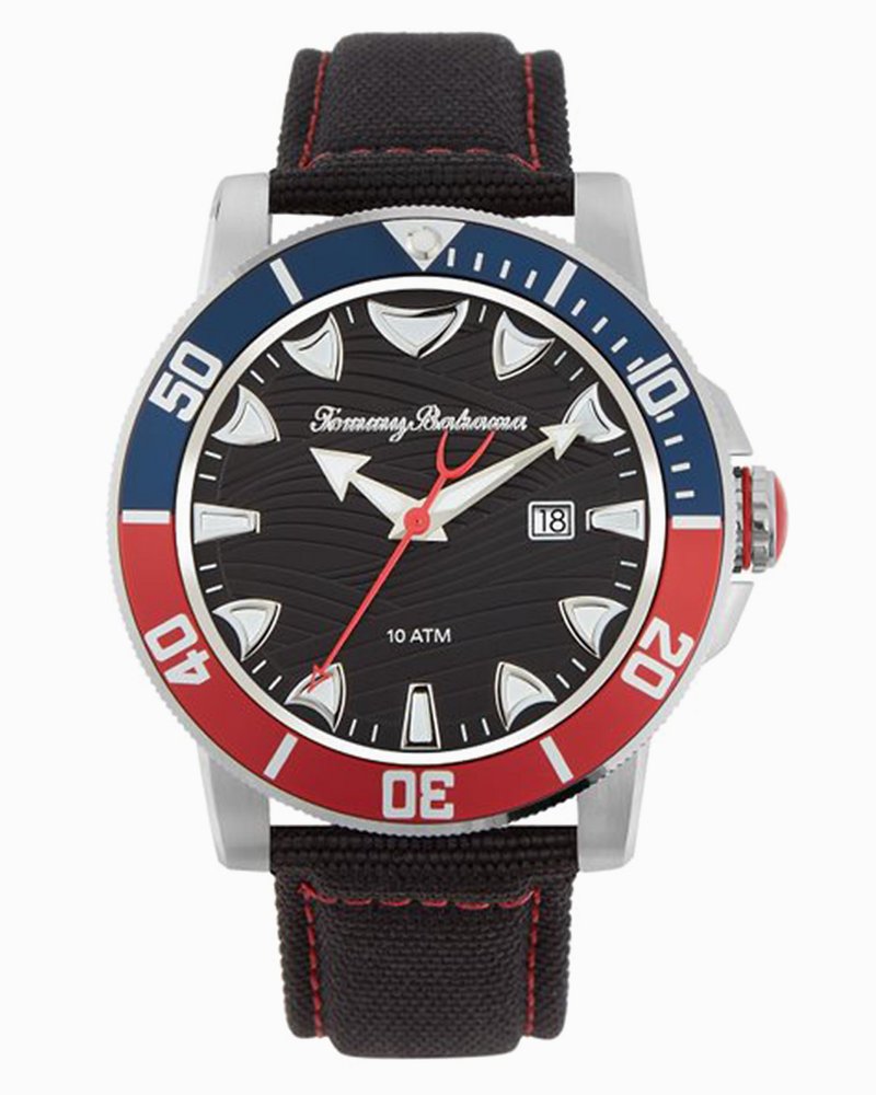 Tommy bahama silicone hot sale diver watch