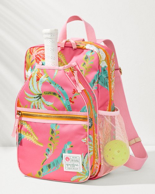 Queenie Floral Pickleball Backpack