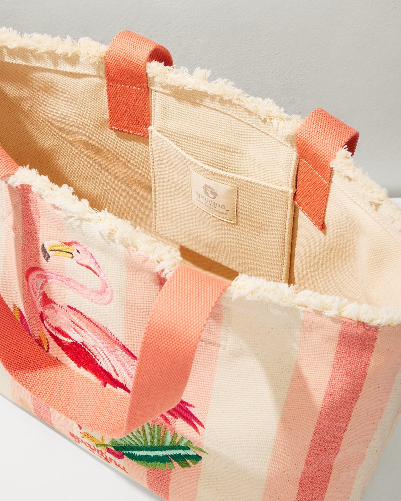 Flamingo Beach Tote