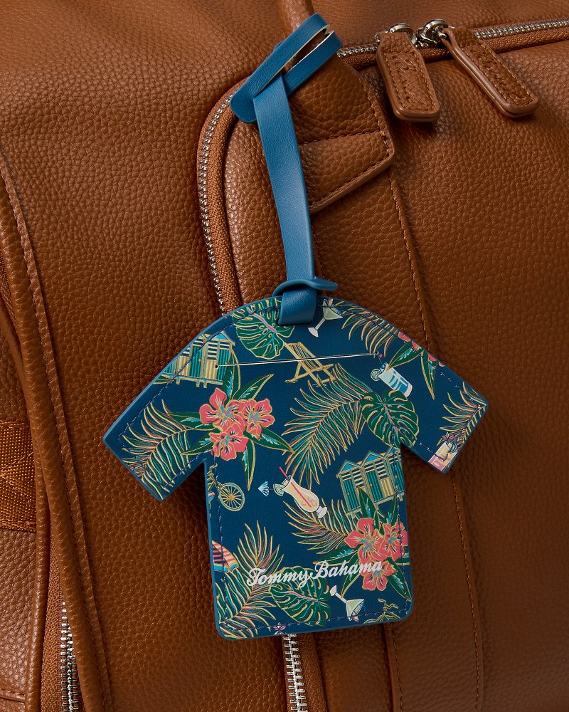 Island Tropics Luggage Tag