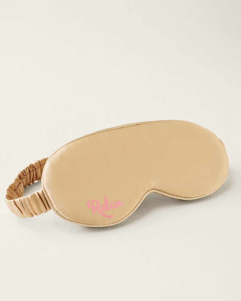Champagne Relax Silk Sleep Mask
