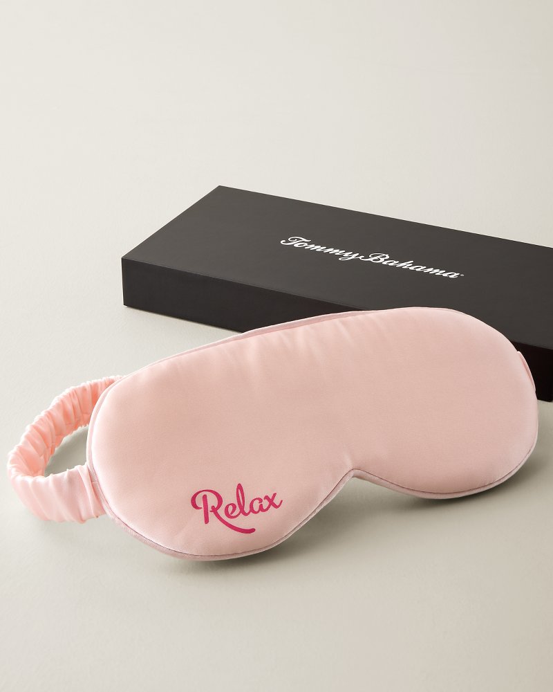 Pink Relax Silk Sleep Mask