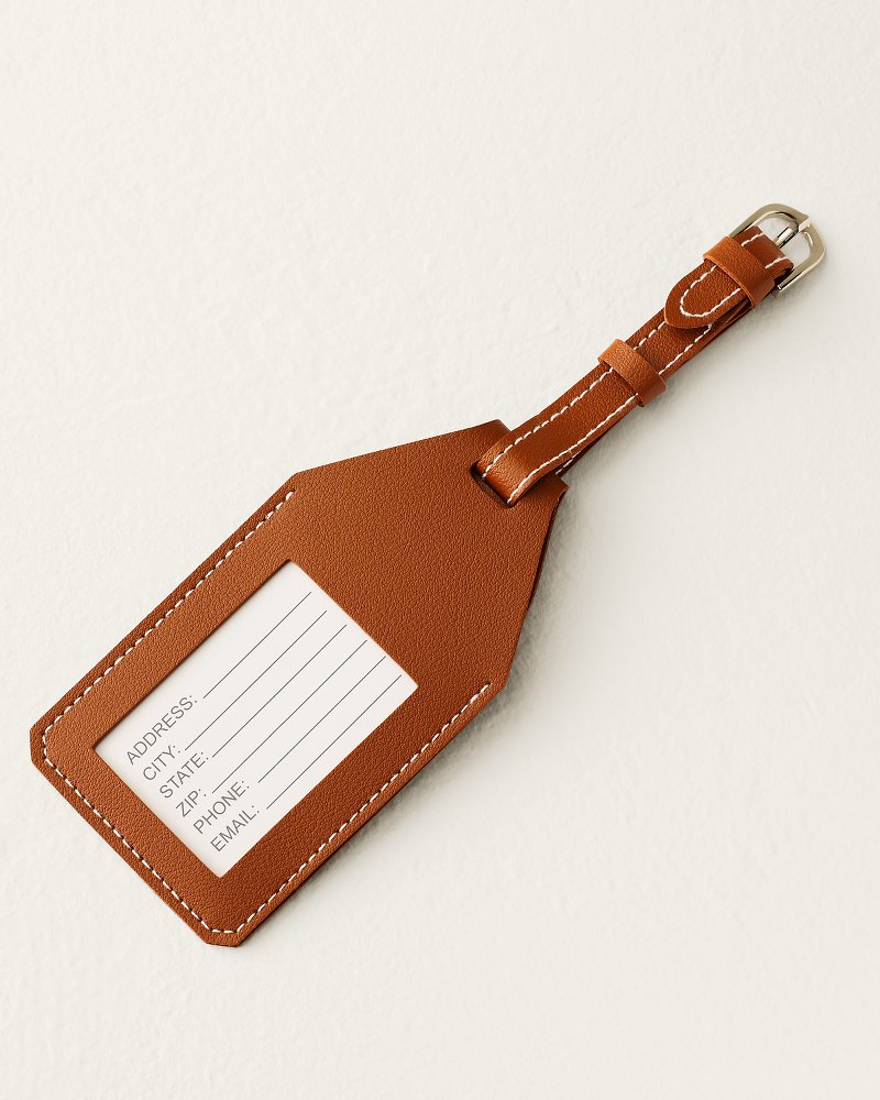Brown Airtag Luggage Tag