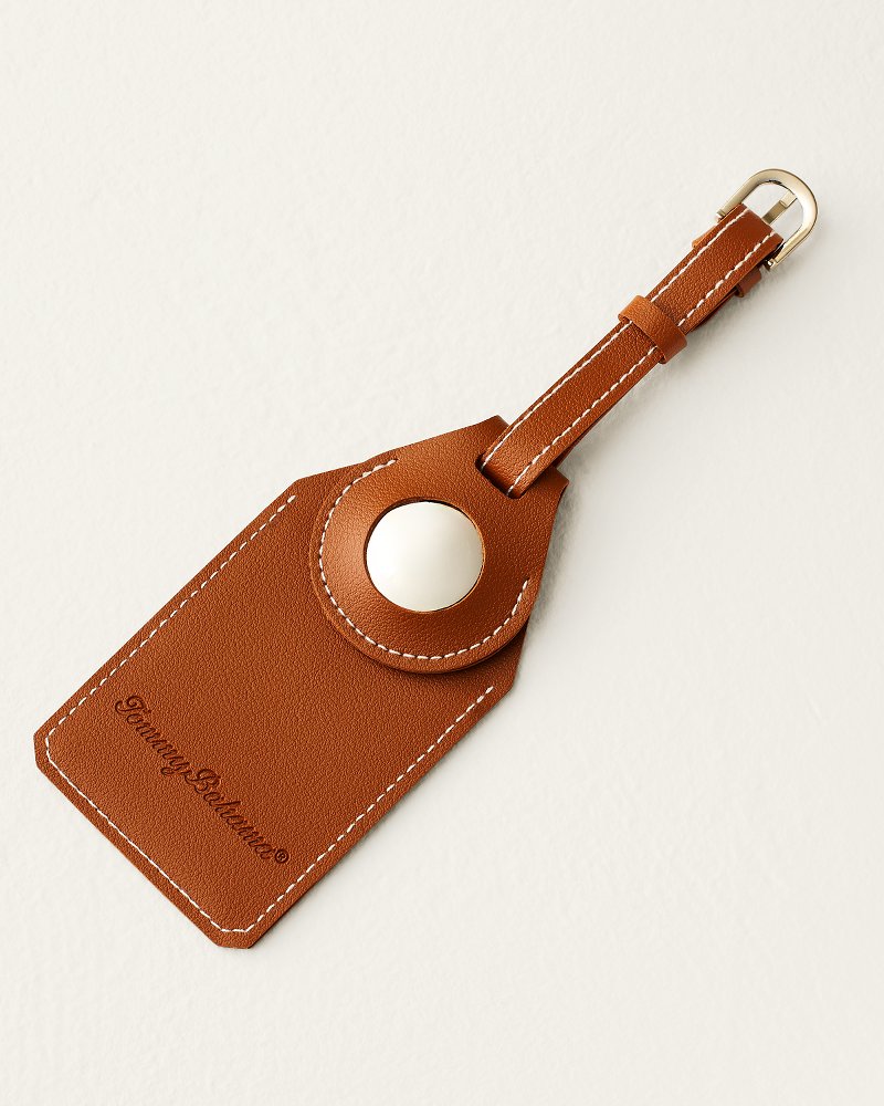 Brown Airtag Luggage Tag