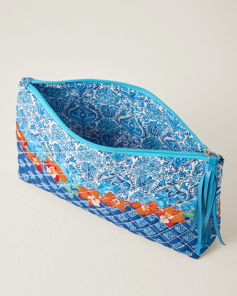 Tropical Quilted Pouch