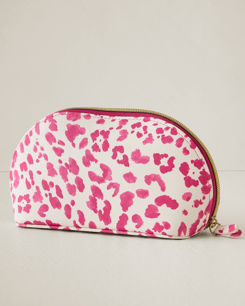 Pink Animal Cosmetic Travel Case
