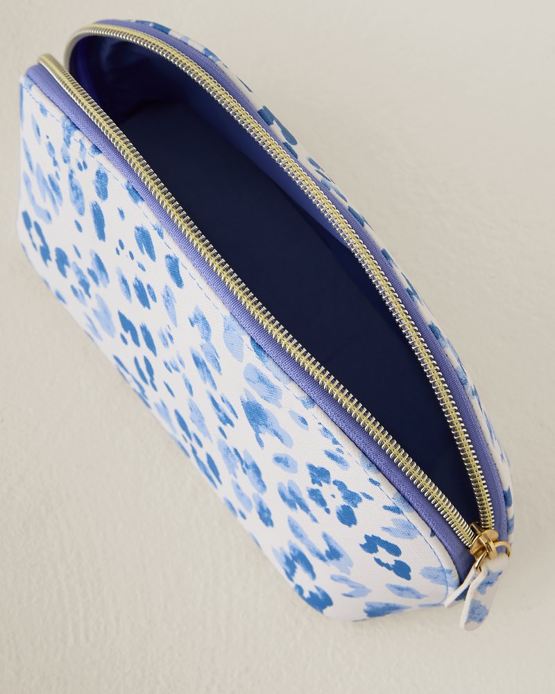 Blue Animal Cosmetic Travel Case