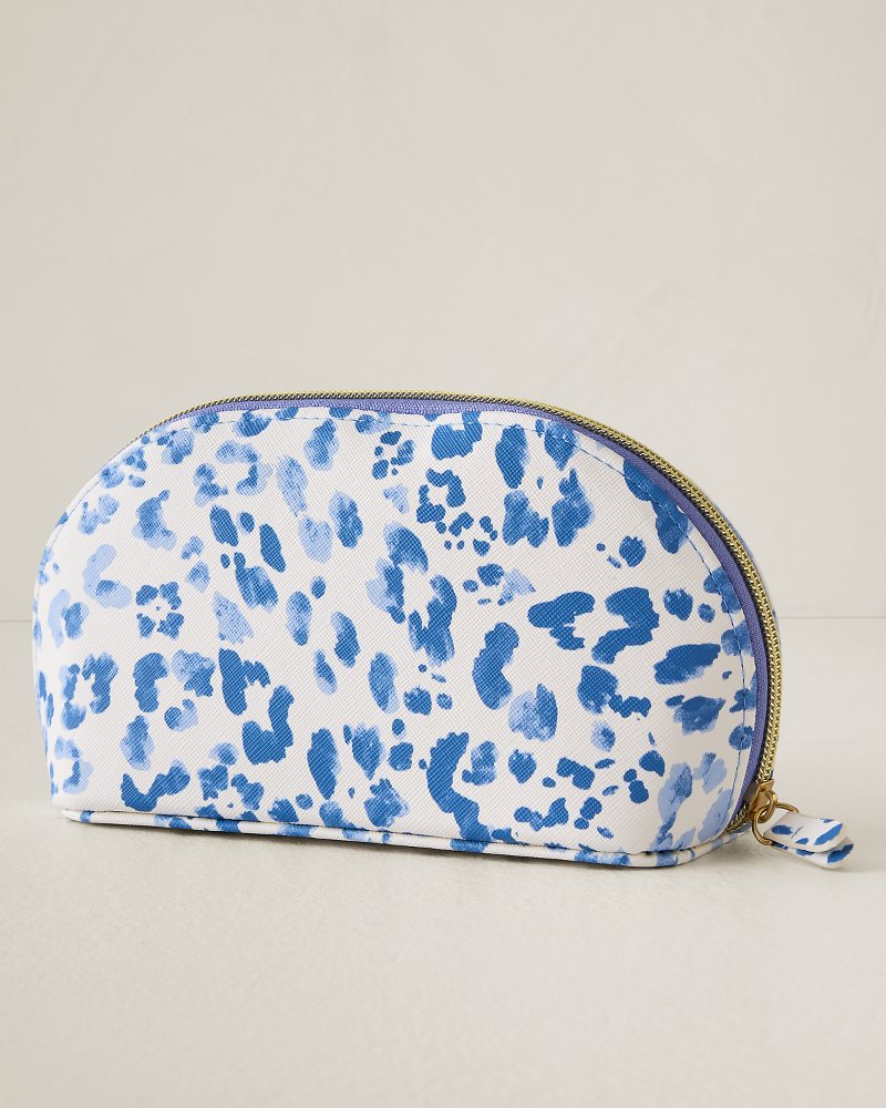 Blue Animal Cosmetic Travel Case