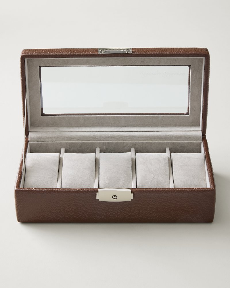 5-Slot Watch Box