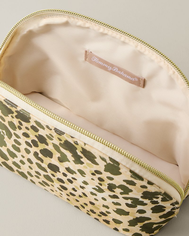 Green Animal Cosmetic Travel Case