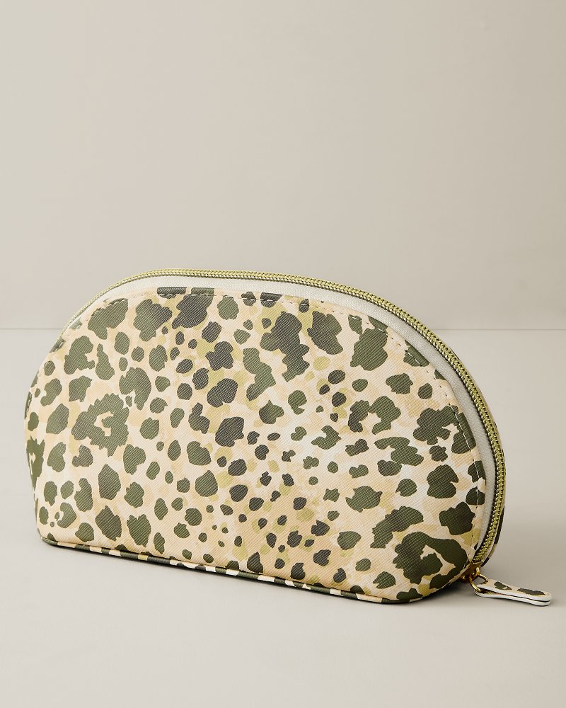 Green Animal Cosmetic Travel Case