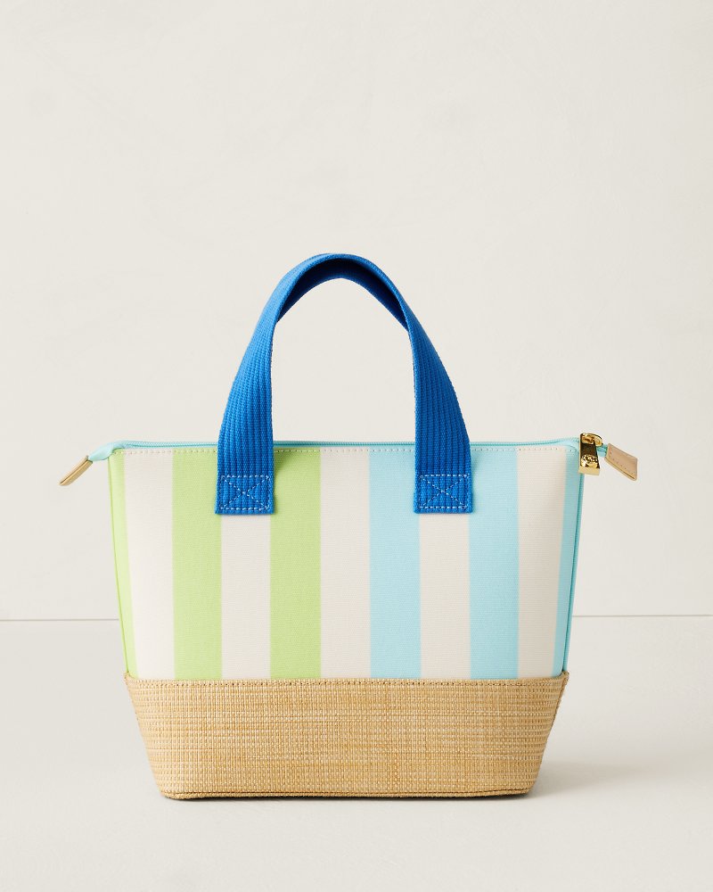 Overboard Stripe Insulated Out to Lunch Bag