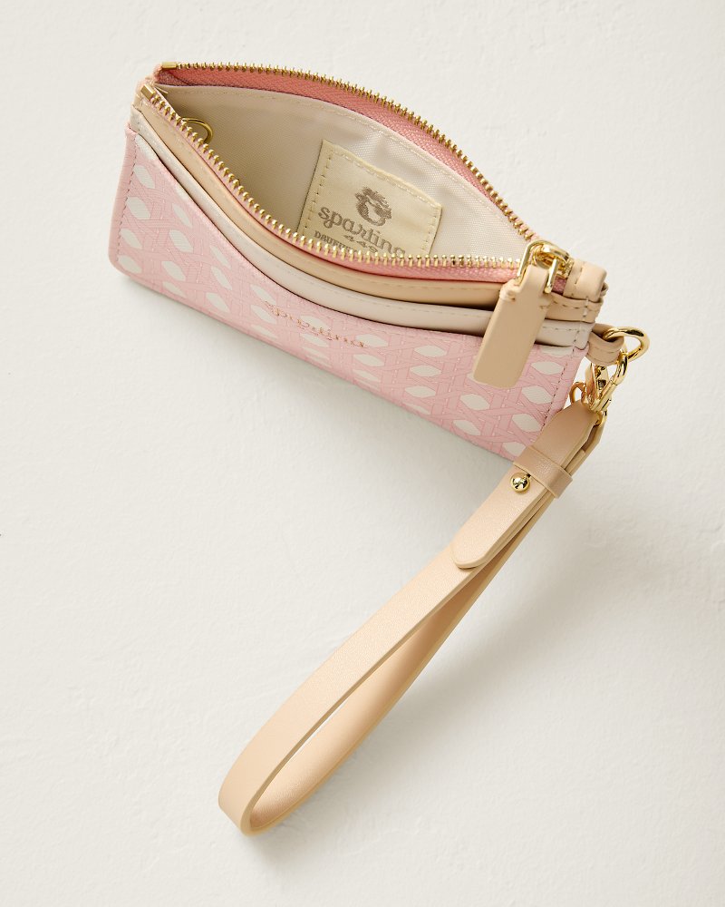 Pink Cane Slimcard Coin Purse