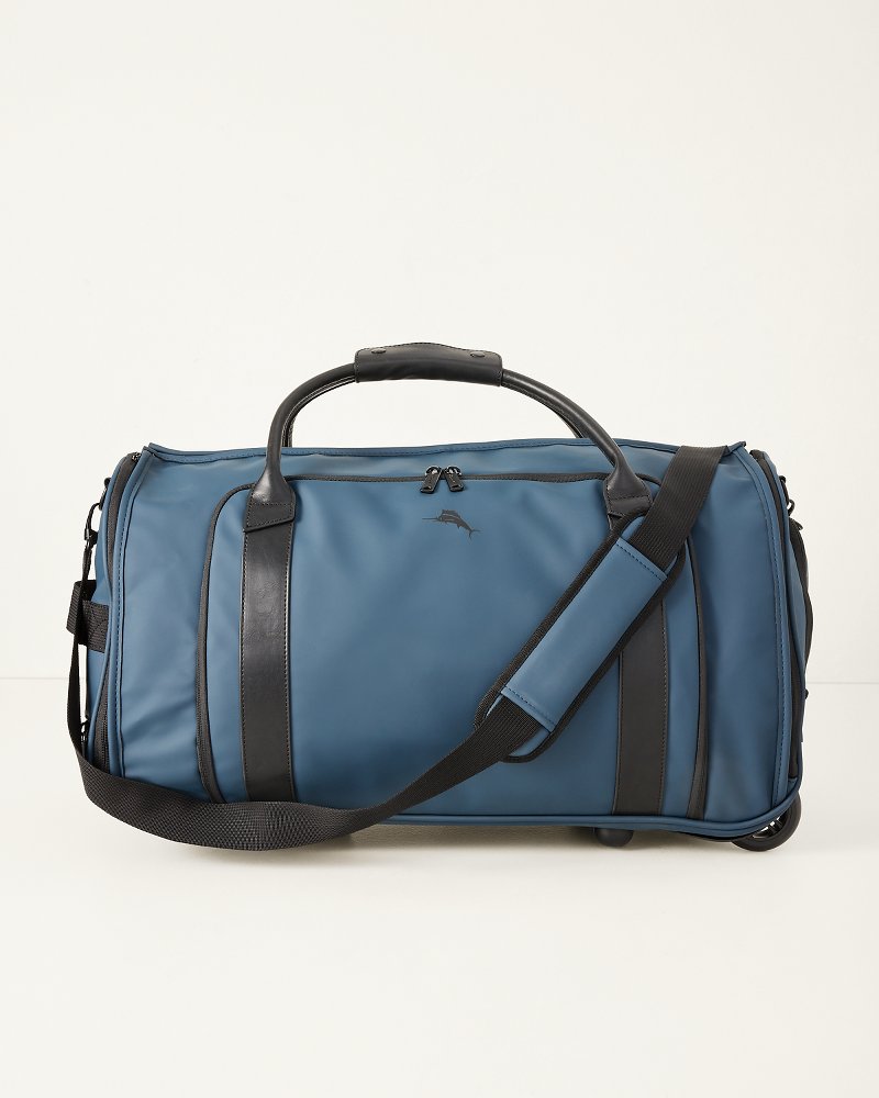 Hudson Navy 2-in-1 Roller Garment Duffel Bag