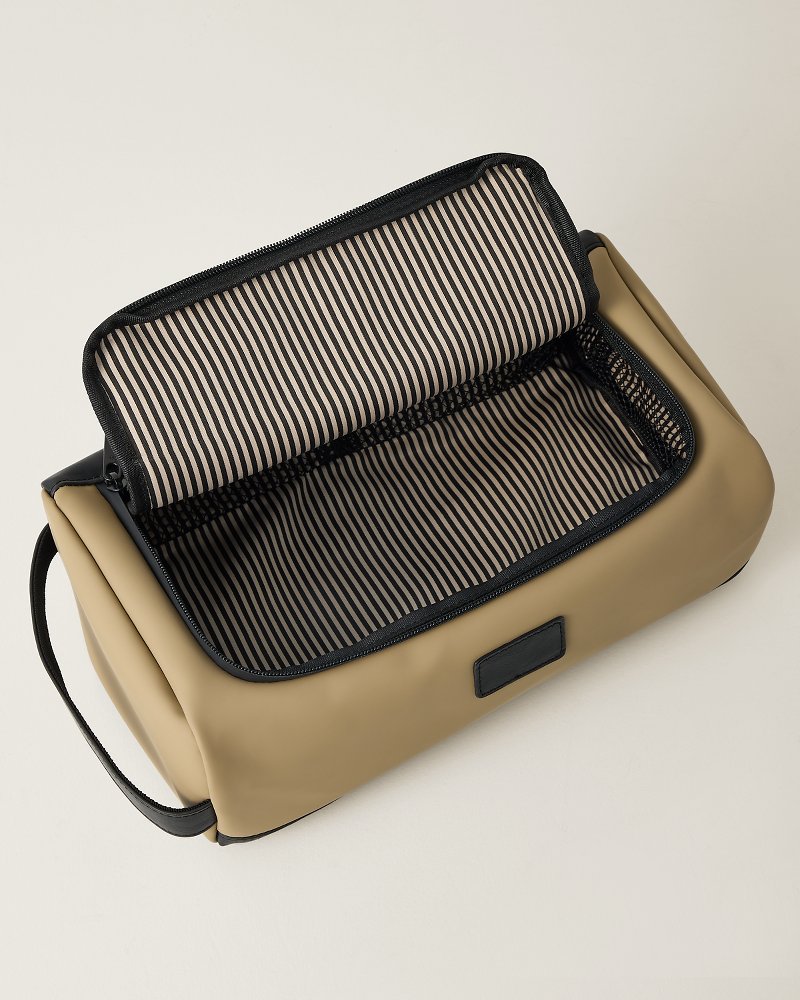 Hudson Khaki Toiletry Bag