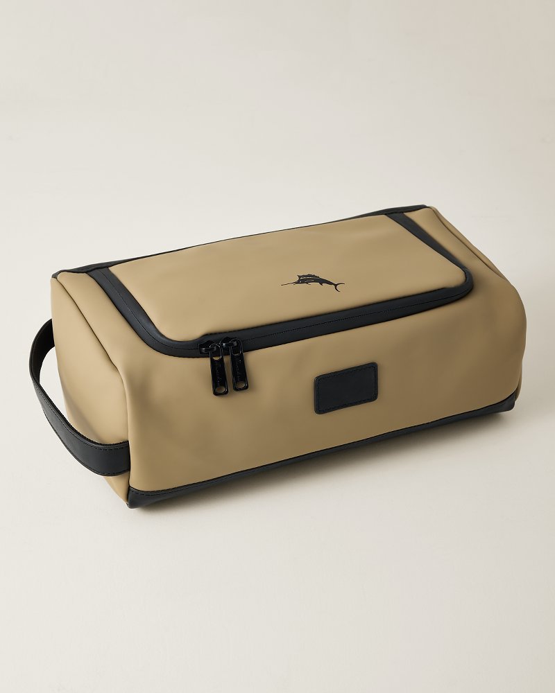 Hudson Khaki Toiletry Bag