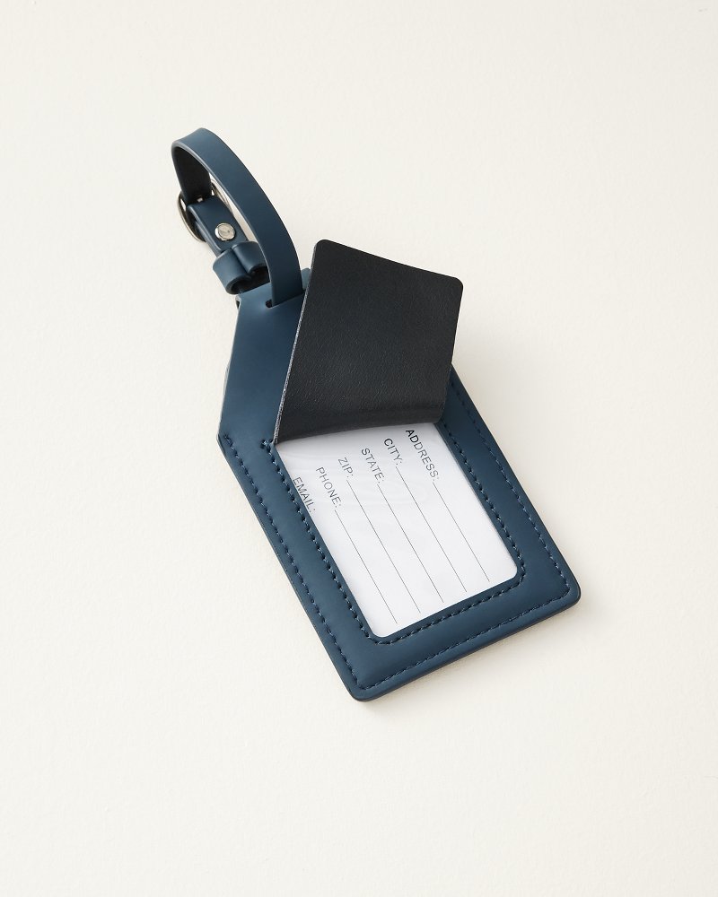 Blue Airtag Holder Luggage Tag